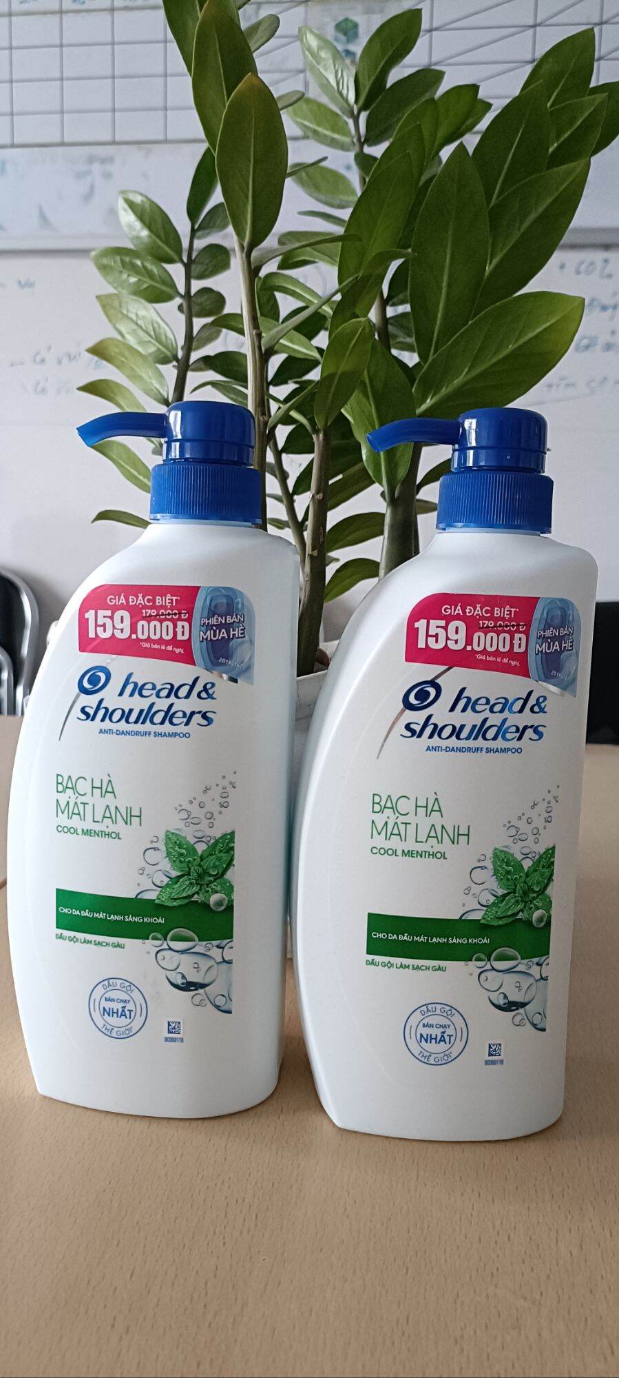 Dầu gội head & shoulder bạc hà 625 ml