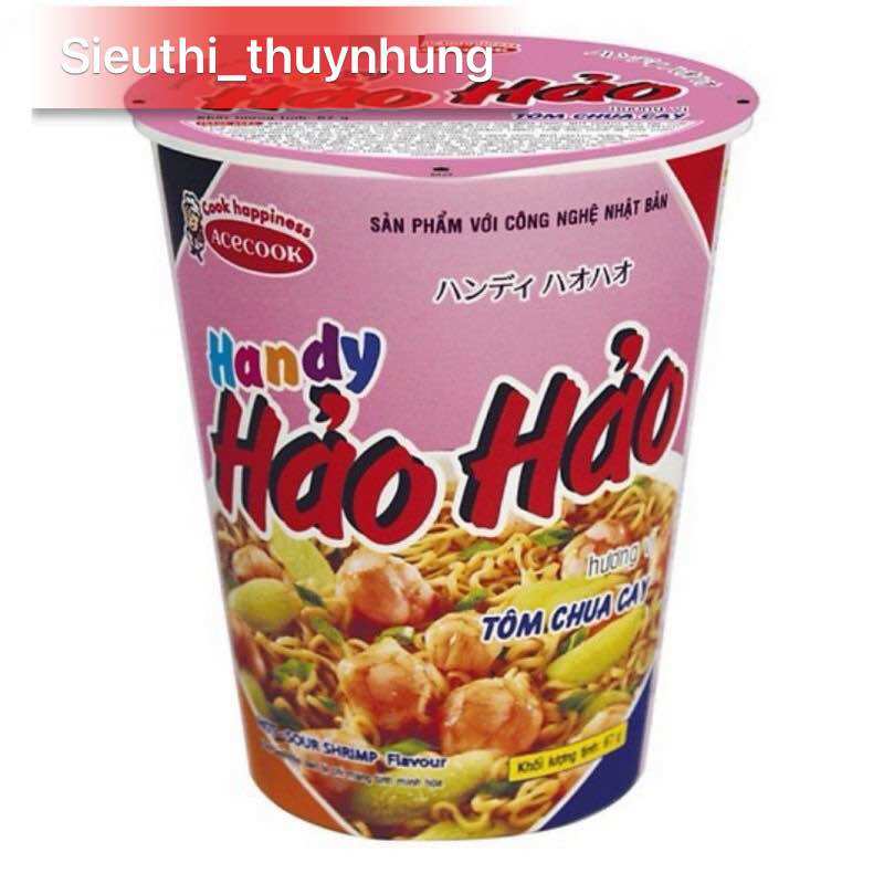 Thùng 24 Ly Mì Hảo Hảo Cốc x 67g