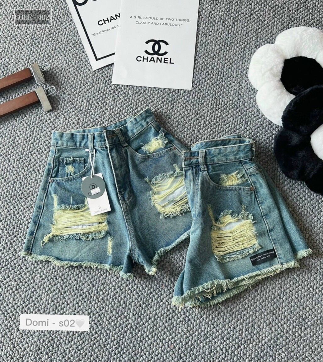 HCM(ảnh thật) quần short jean cao cấp chuẩn shop