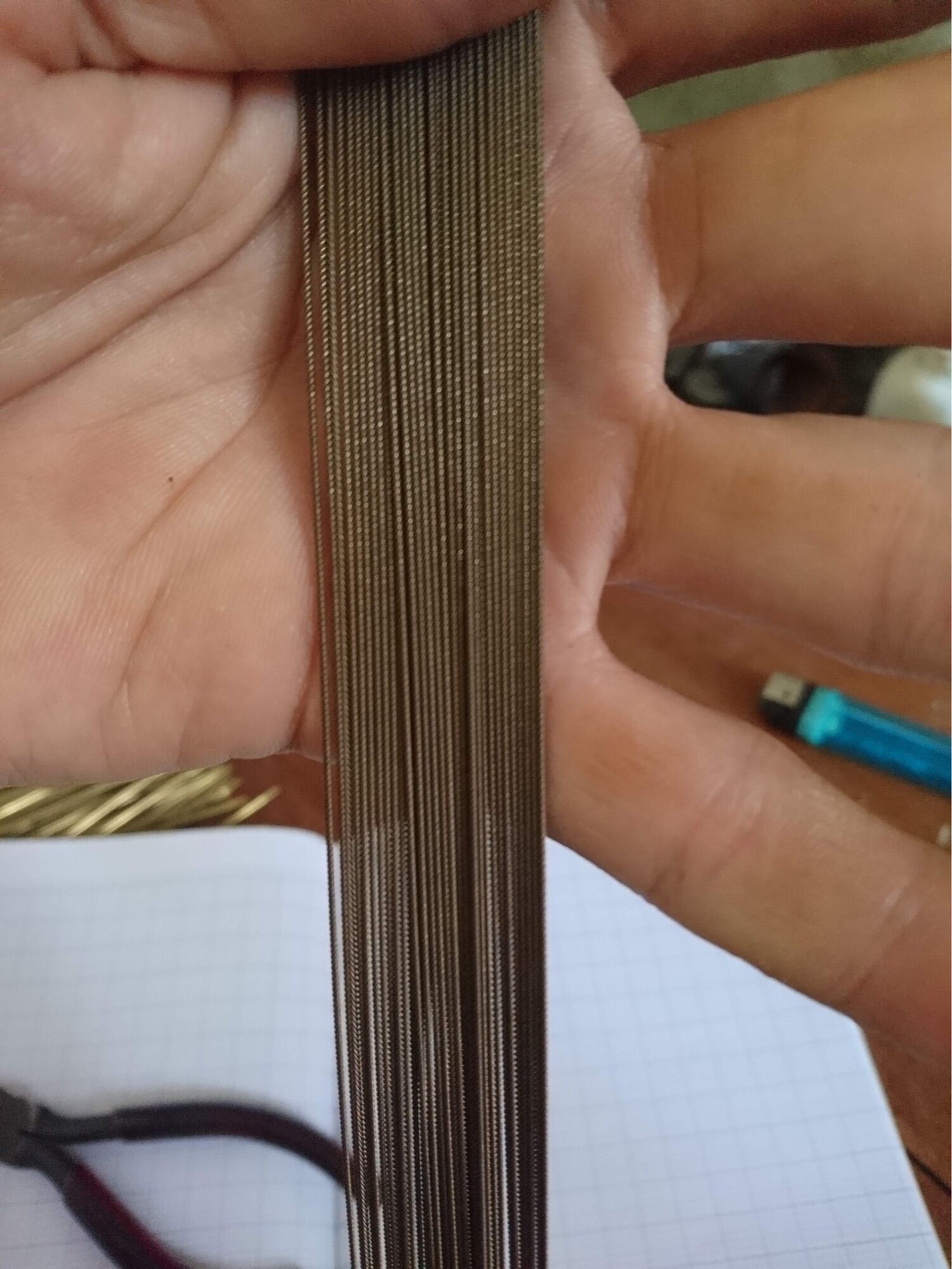 50 Cáp giò gà se 4 màu cỏ khô 100000 đ