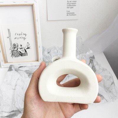 Bình gốm Nordic phong cách vintage - may.decor -