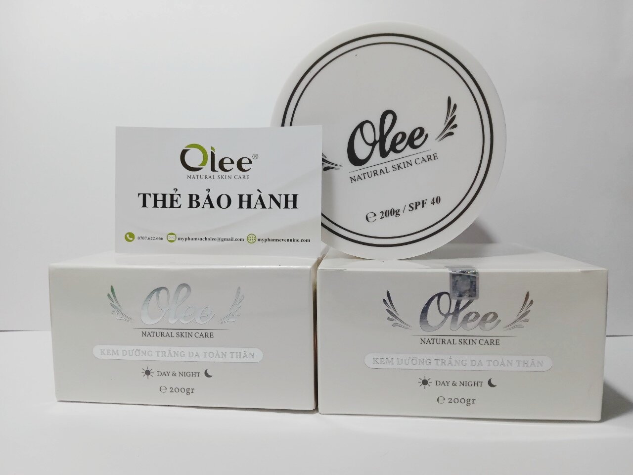 Kem dưỡng trắng da toàn thân OLEE