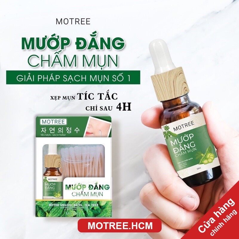 Serum chấm mụn mướp đắng Motree