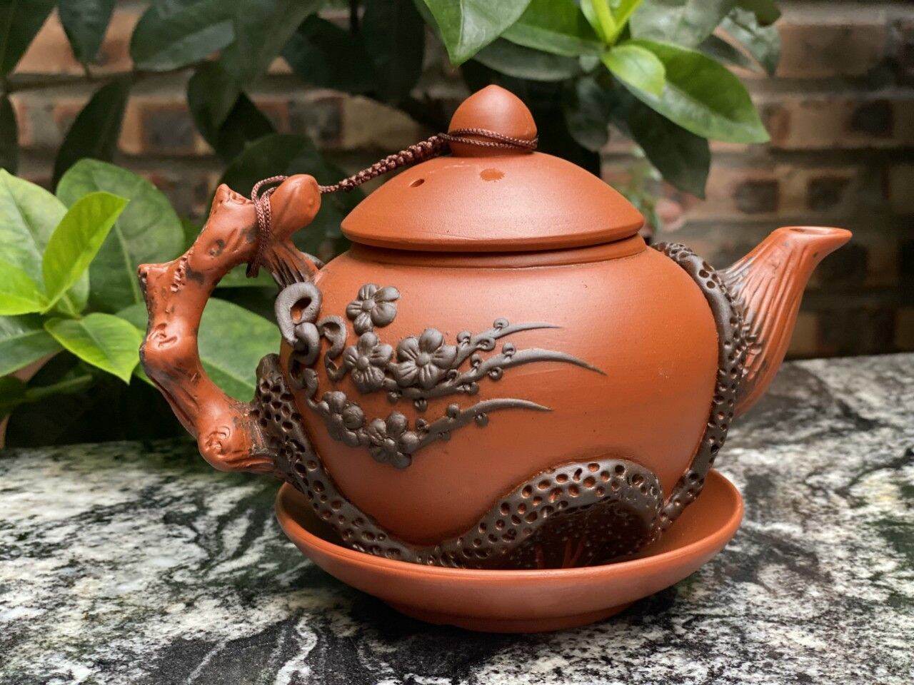 Ấm tử sa Bát Tràng 400ml