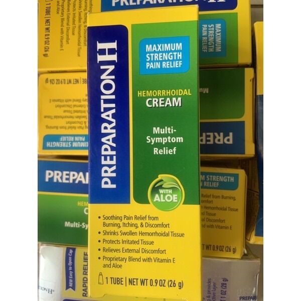 Bôi Trĩ Preparation H Hemorrhoidal Cream 26g