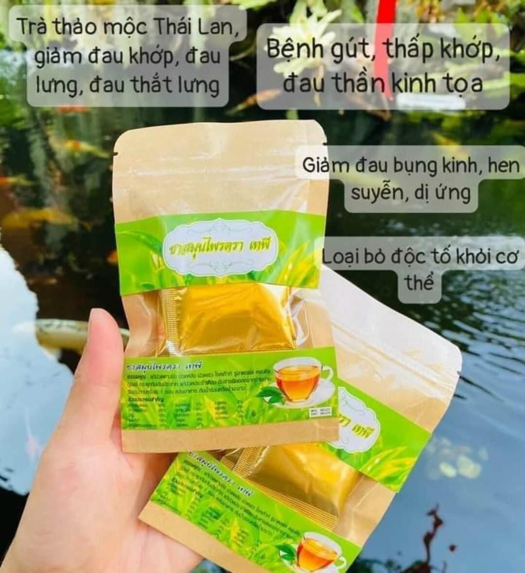 Túi 25 gói trà thảo mộc tea tepee thái lan