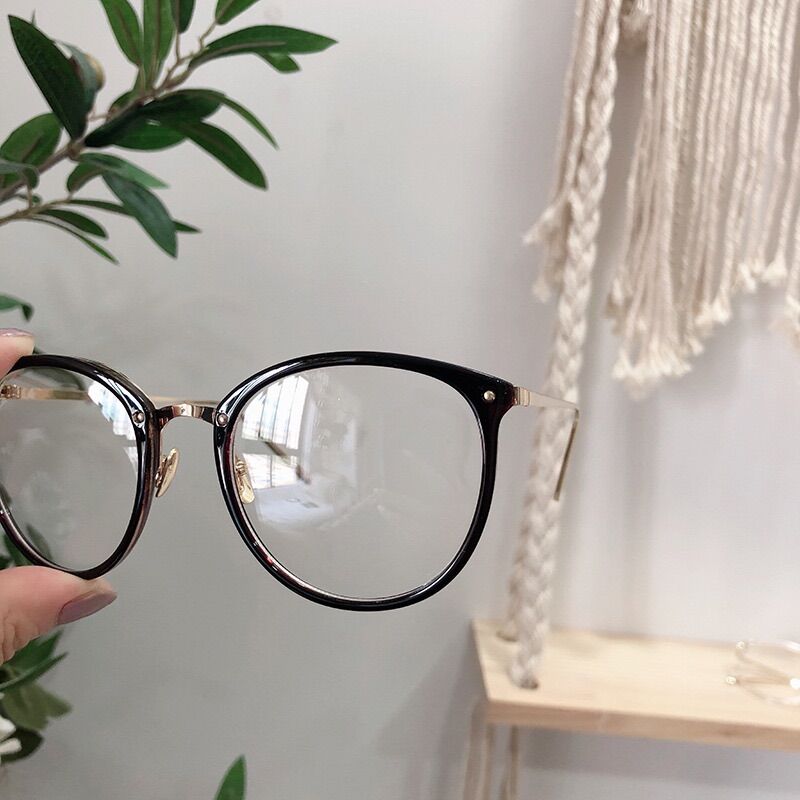 Gọng kính mắt tròn thời trang- kính mắt 66236