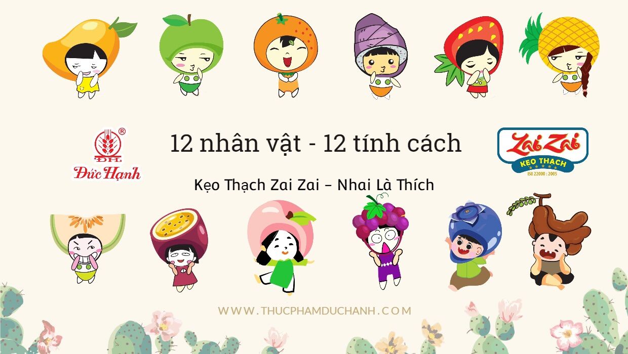 Kẹo thạch zai zai Đức hạnh 1kg