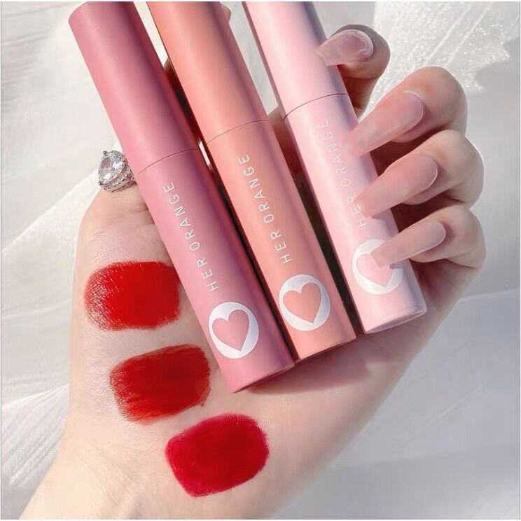 Set 3 Thỏi Son HERORANGE Lì Mịn Như Nhung