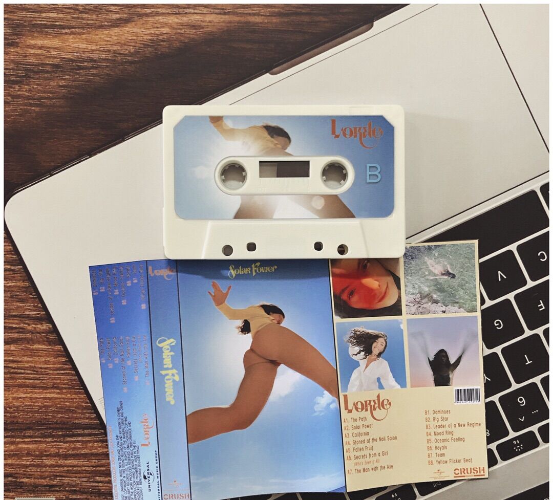 Băng cassette Lorde - Solar Power Màu Trắng Mới
