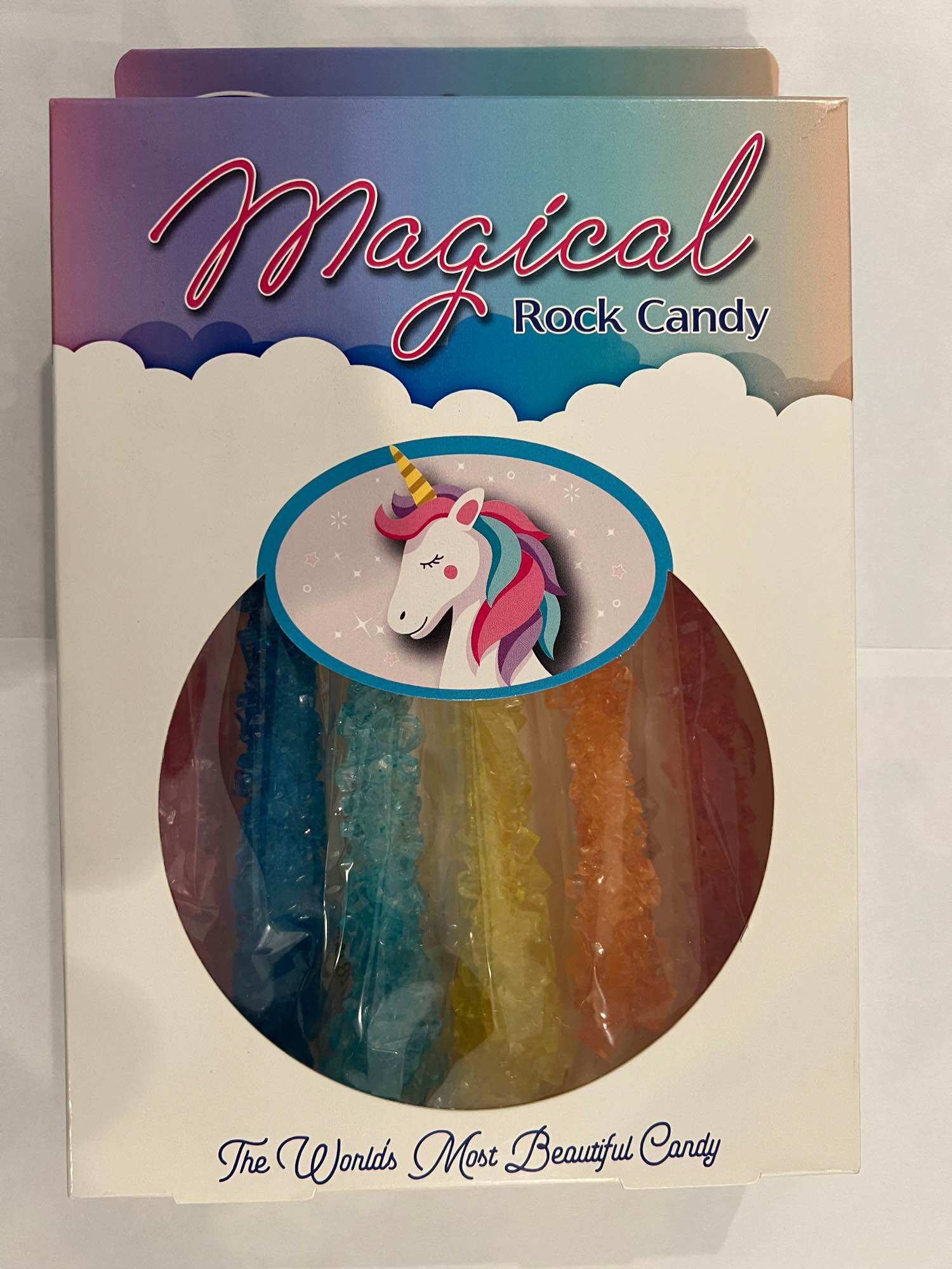Kẹo rock candy - nhập từ mỹ - trọng lượng 135gr hộp/6cây - hsd 2026