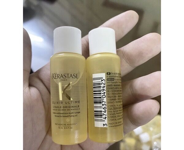 [ Minisize 15ml ] Dầu Dưỡng Phục Hồi Tóc Kérastase Elixir Ultime