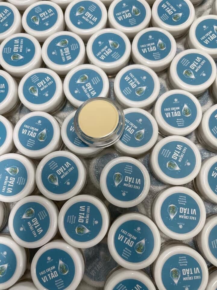 Kem Face dưỡng trắng da Vi tảo mini