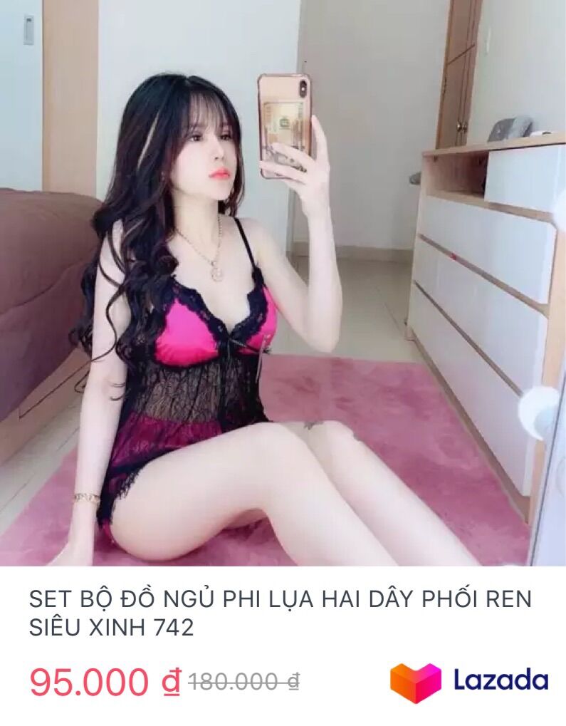 bộ phi phối ren bản lớn ren cực mềm có mút ngực