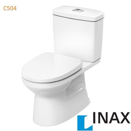 Nắp đậy bồn cầu Thay thế được cho bồn cầu 504 của hãng Inax (C-504VAN, C-504VTN,  C-504VRN, C-504VWN