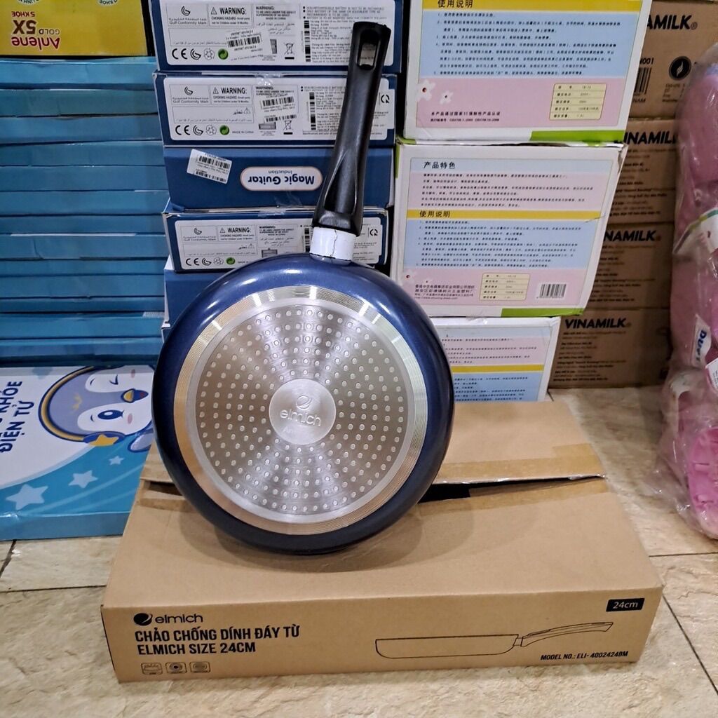 Chảo chống dính đáy từ Elmich (dùng mọi loại bếp)