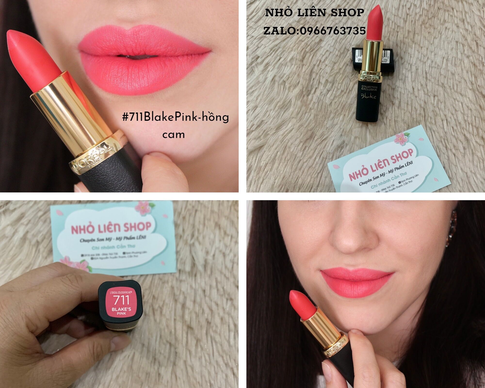 SON THỎI ĐEN LOREAL COLOR RICH MATTE LÍP CLOUR