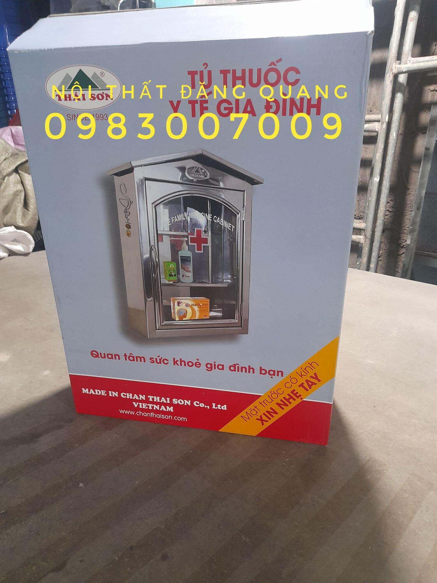 Tủ y tế, tủ thuốc gia đình inox