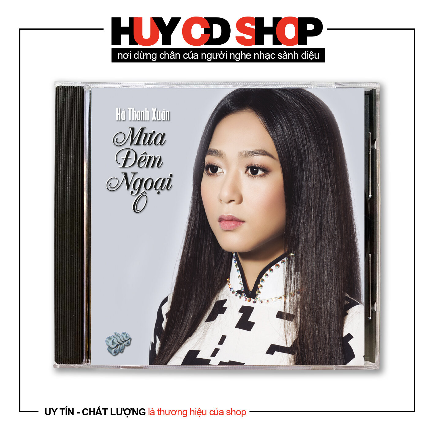 Đĩa cd hà thanh xuân mưa đêm ngoại ô nhạc vàng trữ tình bolero đĩa lòng trắng chất lượng cao âm thanh chuẩn huy cd shop