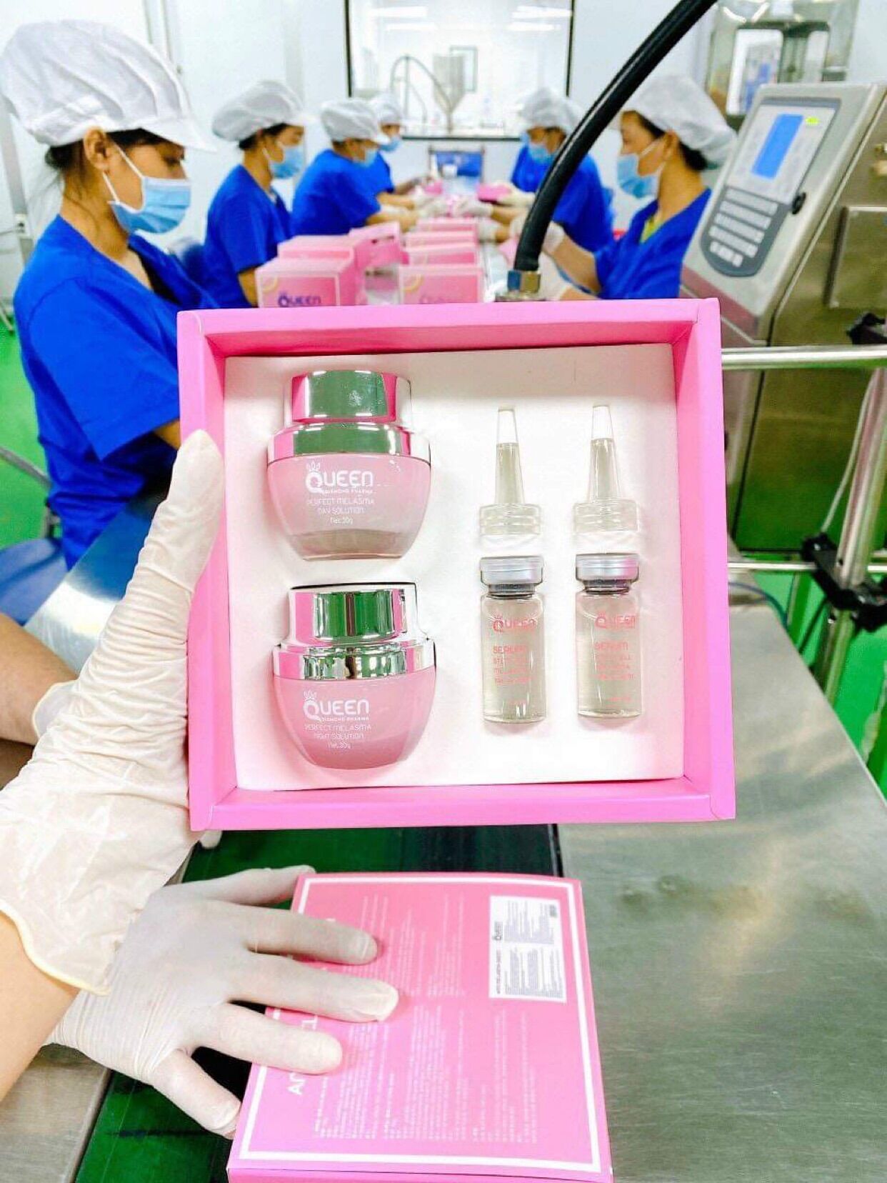 Bộ sản phẩm anti melasma queen - nữ hoàng hủy nám