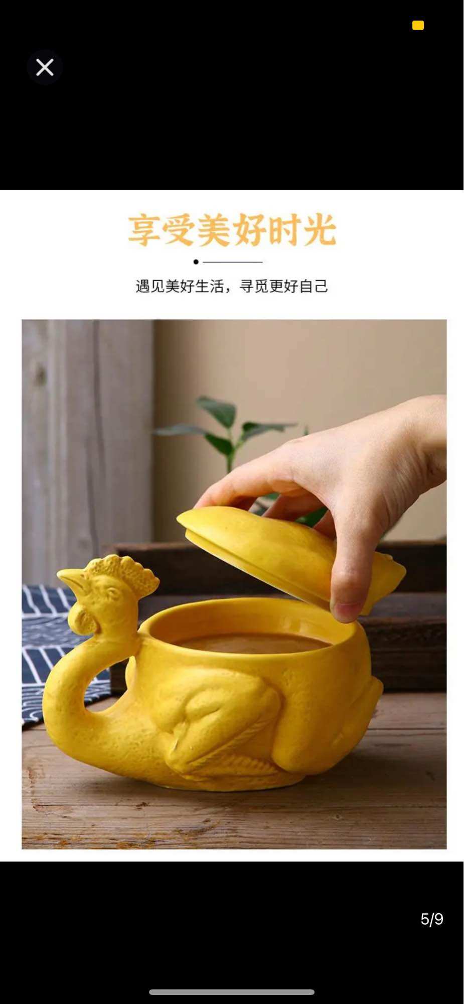 Cốc nước hình con gà luộc độc đáo