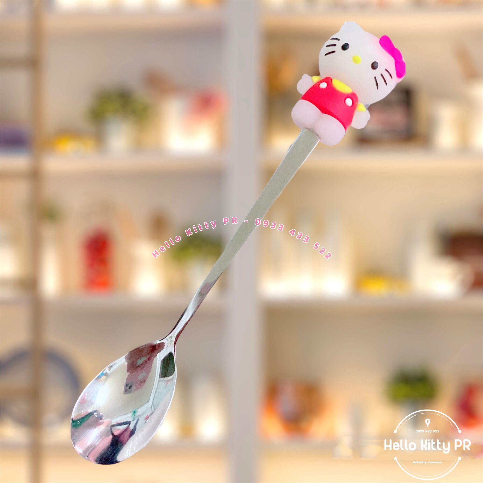 Muỗng thìa cafe Hello Kitty - Doremon Doraemon