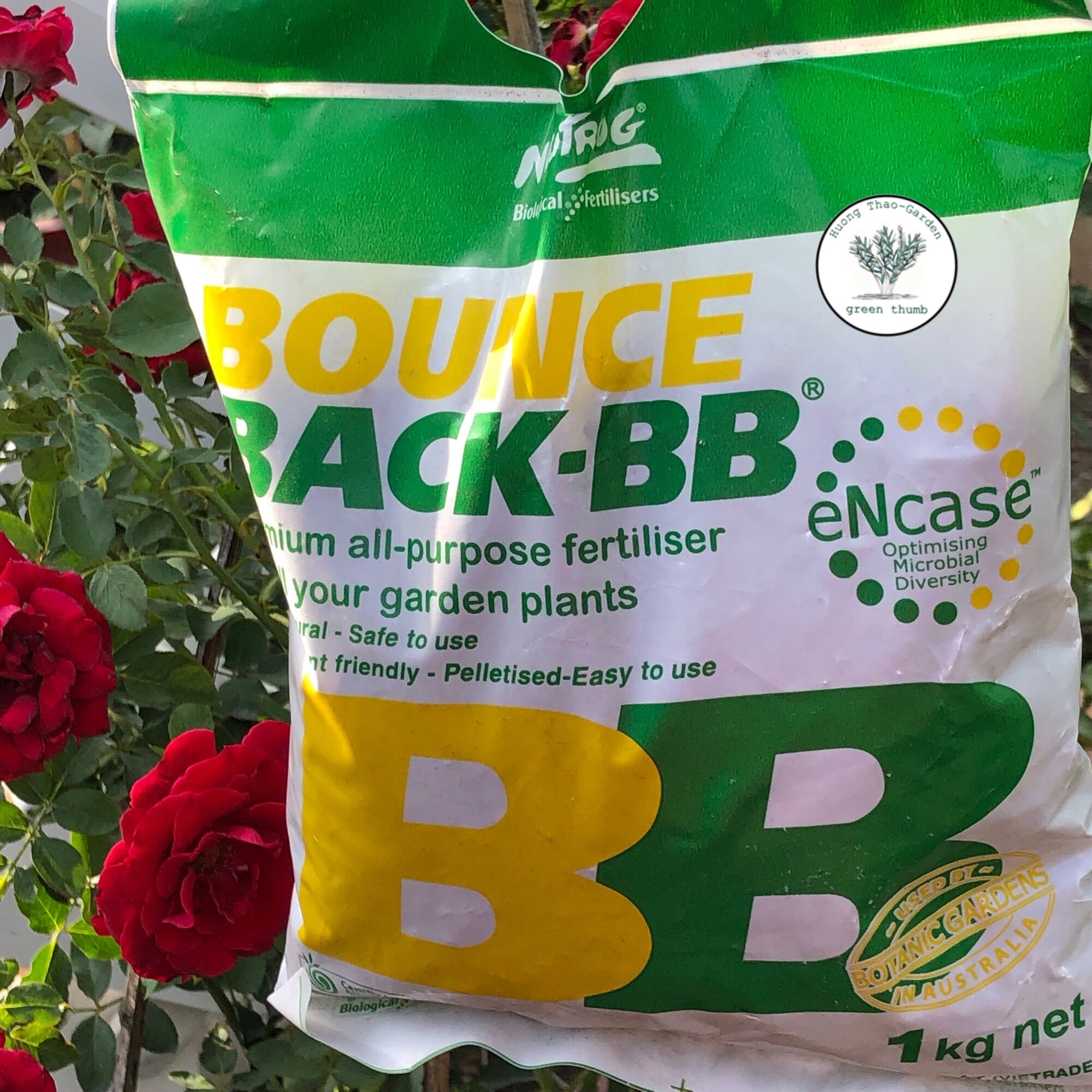 Túi 1kg Phân Hữu Cơ Đậm Đặc Úc - Bounce Back