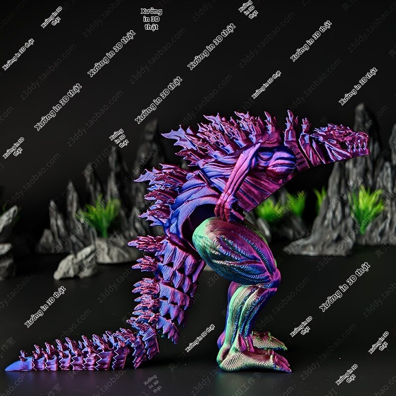 Mô Hình Khủng Long 3D In Thực Tế Di Chuyển
