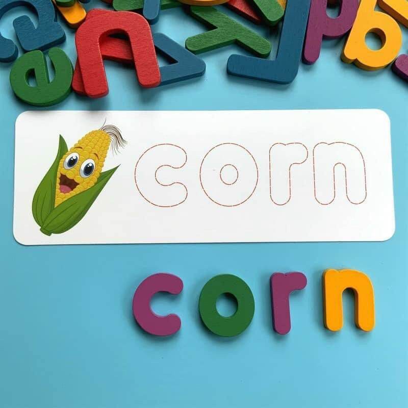 Ghép vần tiếng anh cho bé - Spelling game