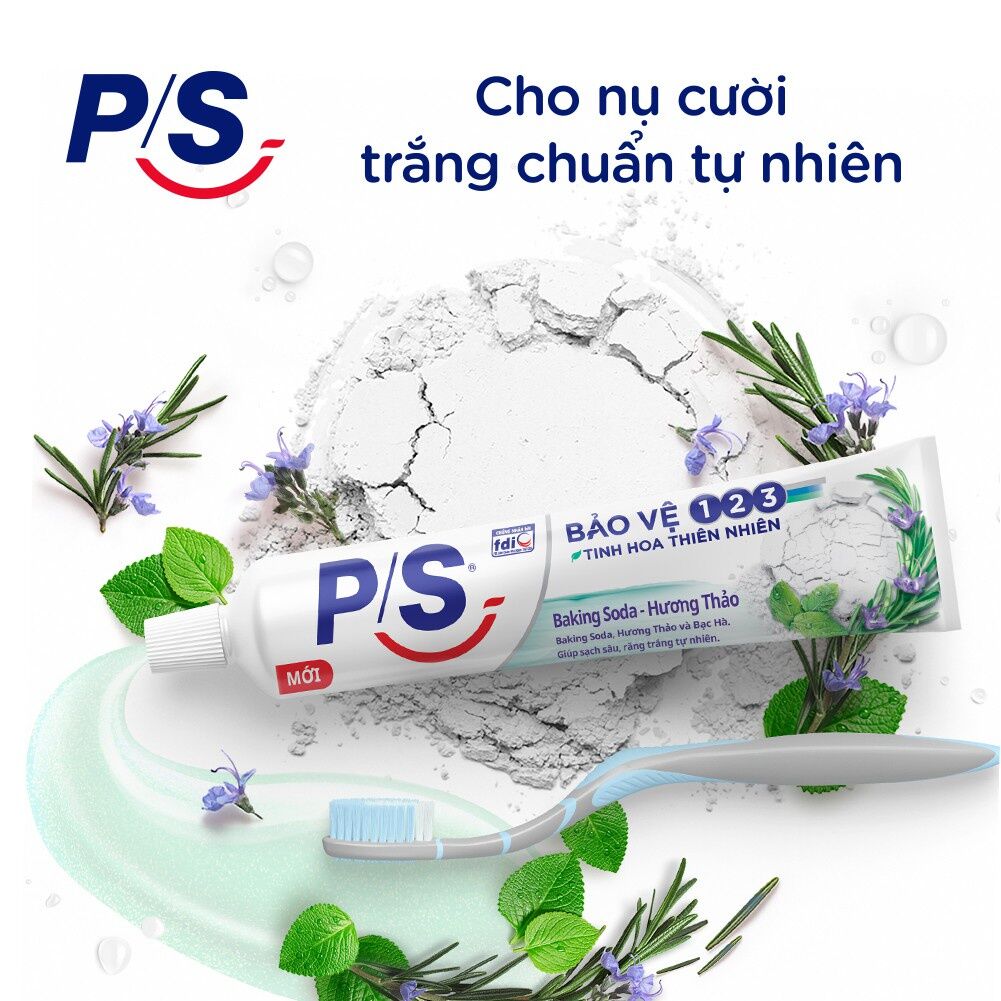 KEM ĐÁNH RĂNG P/S 123 TOÀN DIỆN