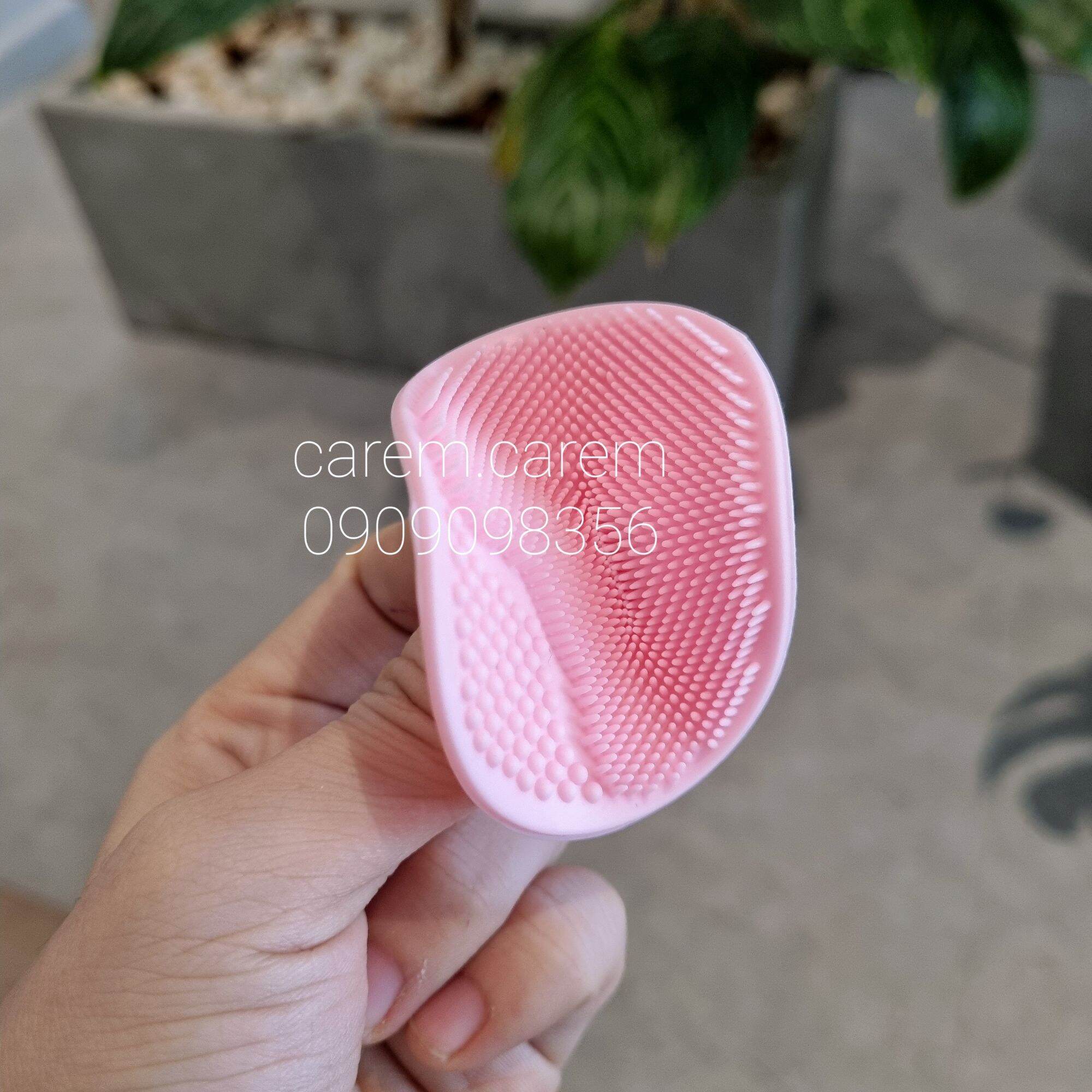Miếng rửa mặt silicon siêu mềm mại caremcarem
