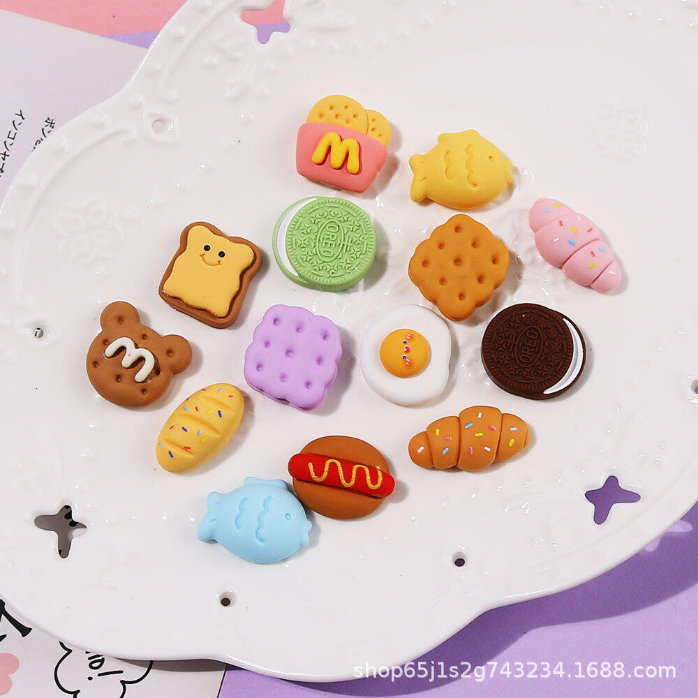 Set 100 charm bánh cá siêu dễ thương