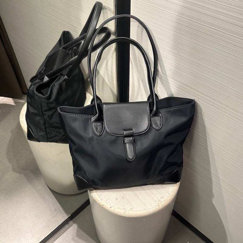 Ameri あめり Tote Bag - Tote Vải Dù Phối Da Ameri ( Ouithebrand )