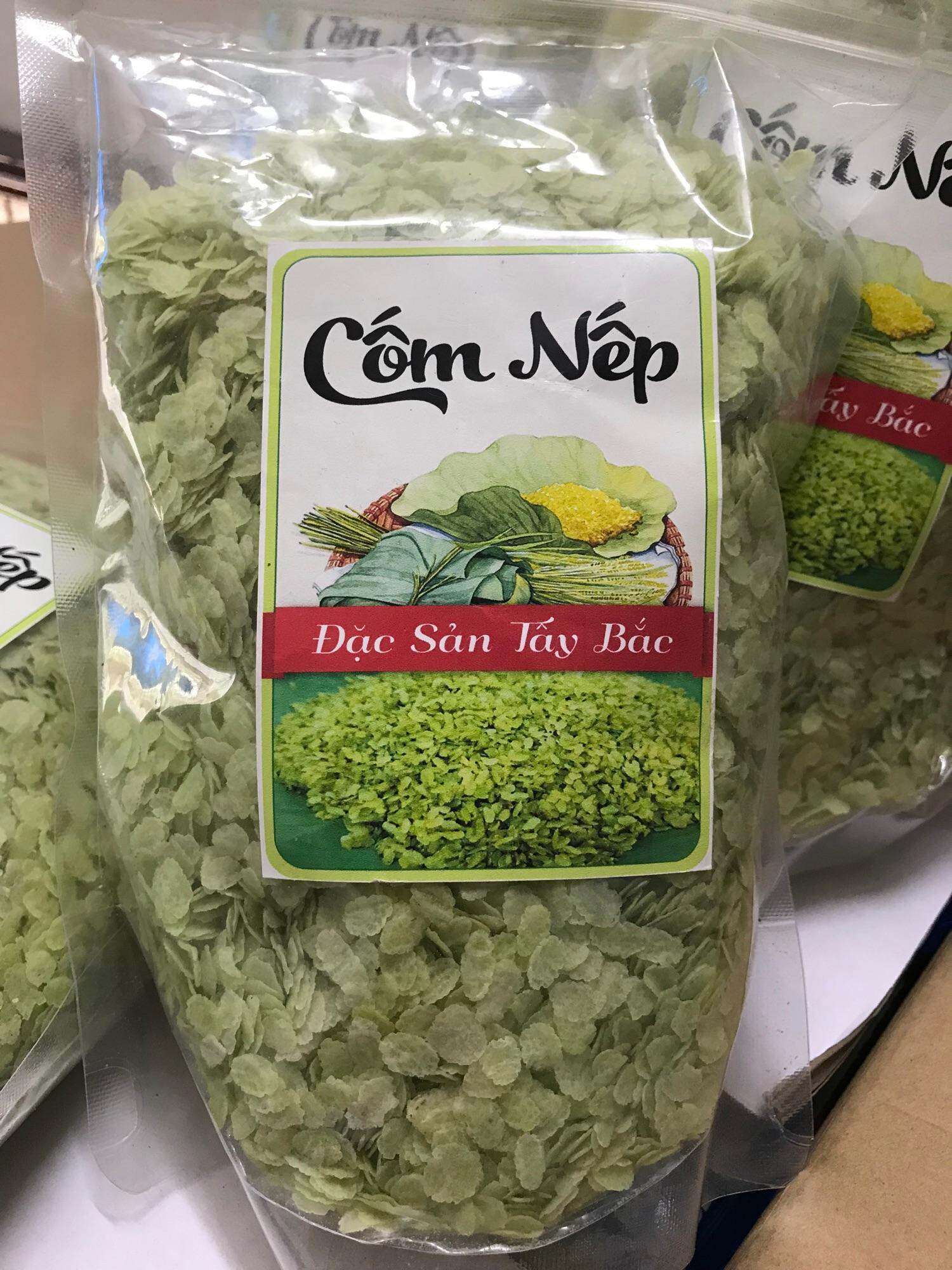 500gr Cốm Non Tây Bắc Đặc Biệt Thơm Ngon (rang, nấu chè, nấu xôi, làm chả cốm)