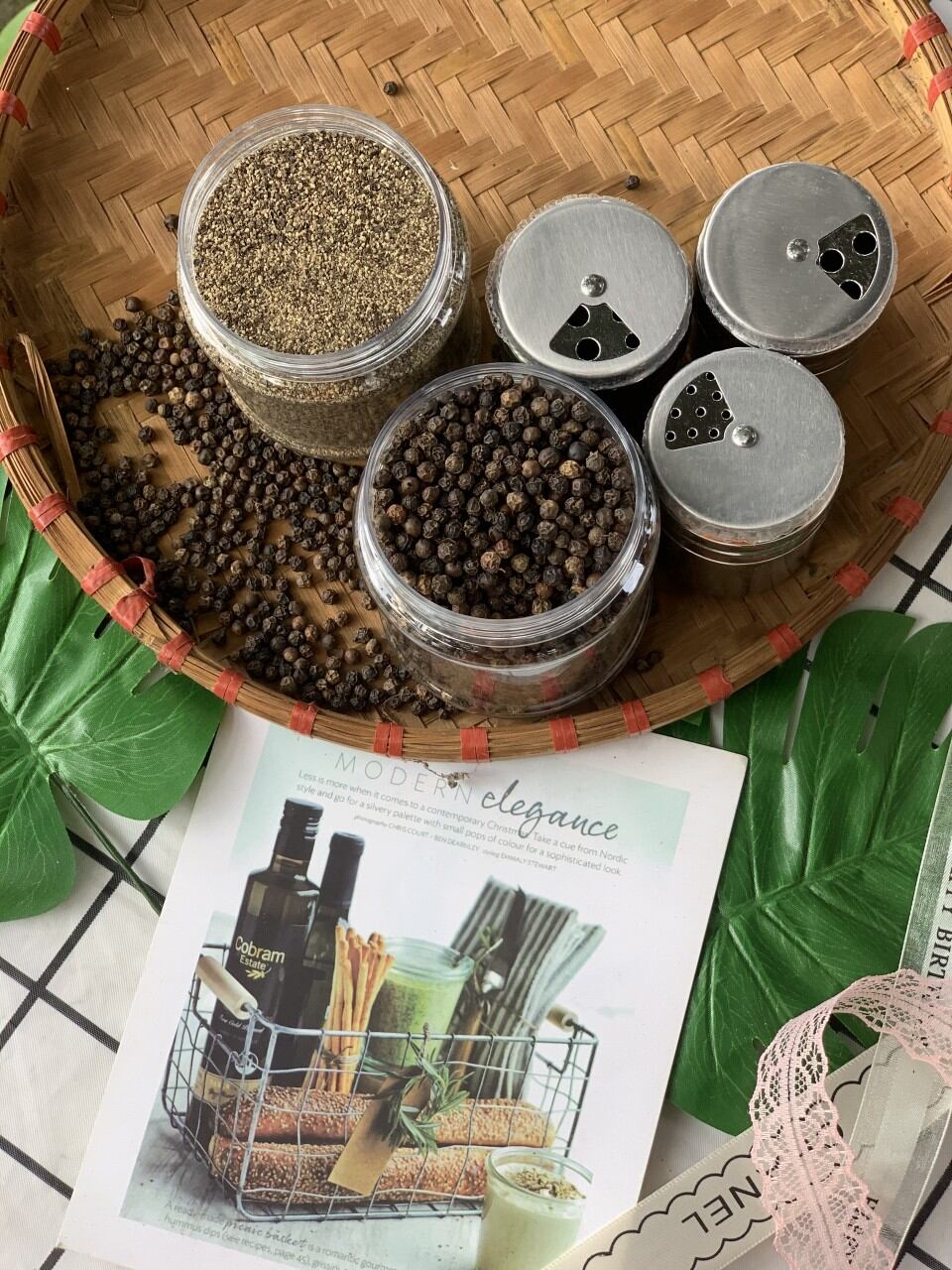 TIÊU ĐEN SẠCH LỰA TAY. tiêu hạt, tiêu xay gói 500G