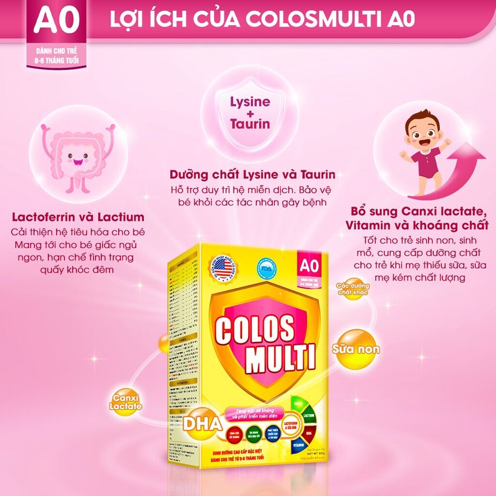 Mama sữa non colos multi A0 350g