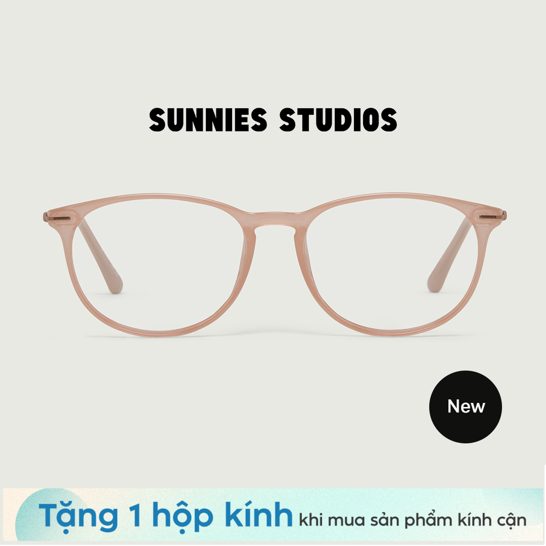 Gọng Kính Cận Sunnies Studios Gọng Vuông Zola Praline
