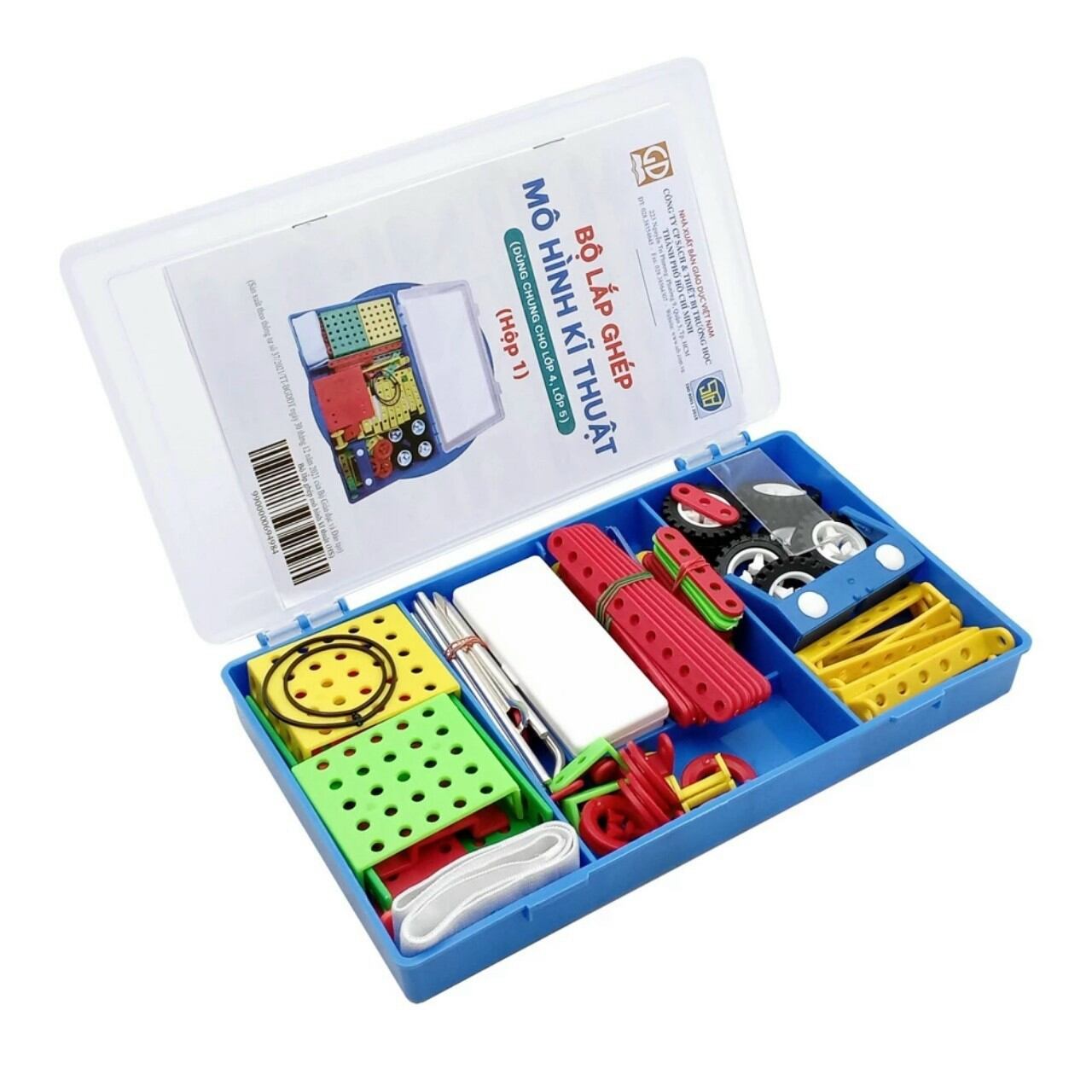 Hộp lắp ráp mô hình kỹ thuật lớp 4 , 5