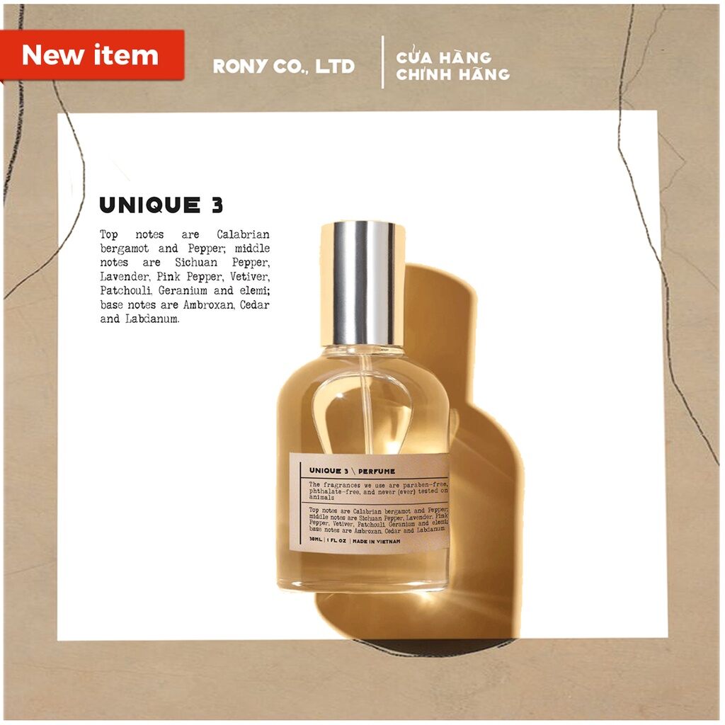 Nước hoa unique edp ttlh | tutaylamhet