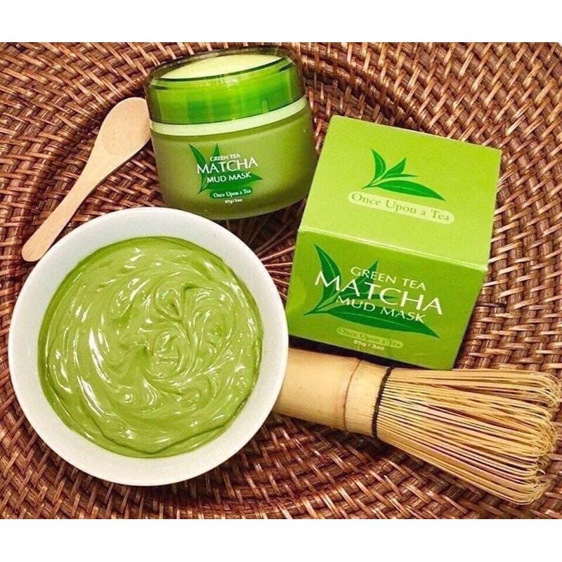 Mặt nạ bùn đất sét Matcha Laikou Mud Mart