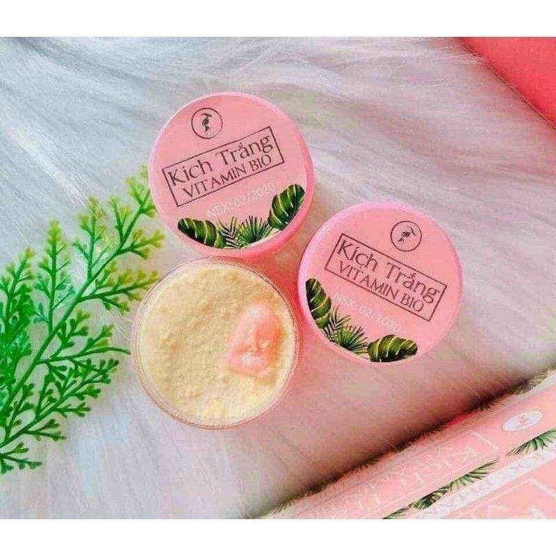 Kem Kích Trắng B10 Tóc Tiên Có Hộp Kèm Viên Kích Trắng