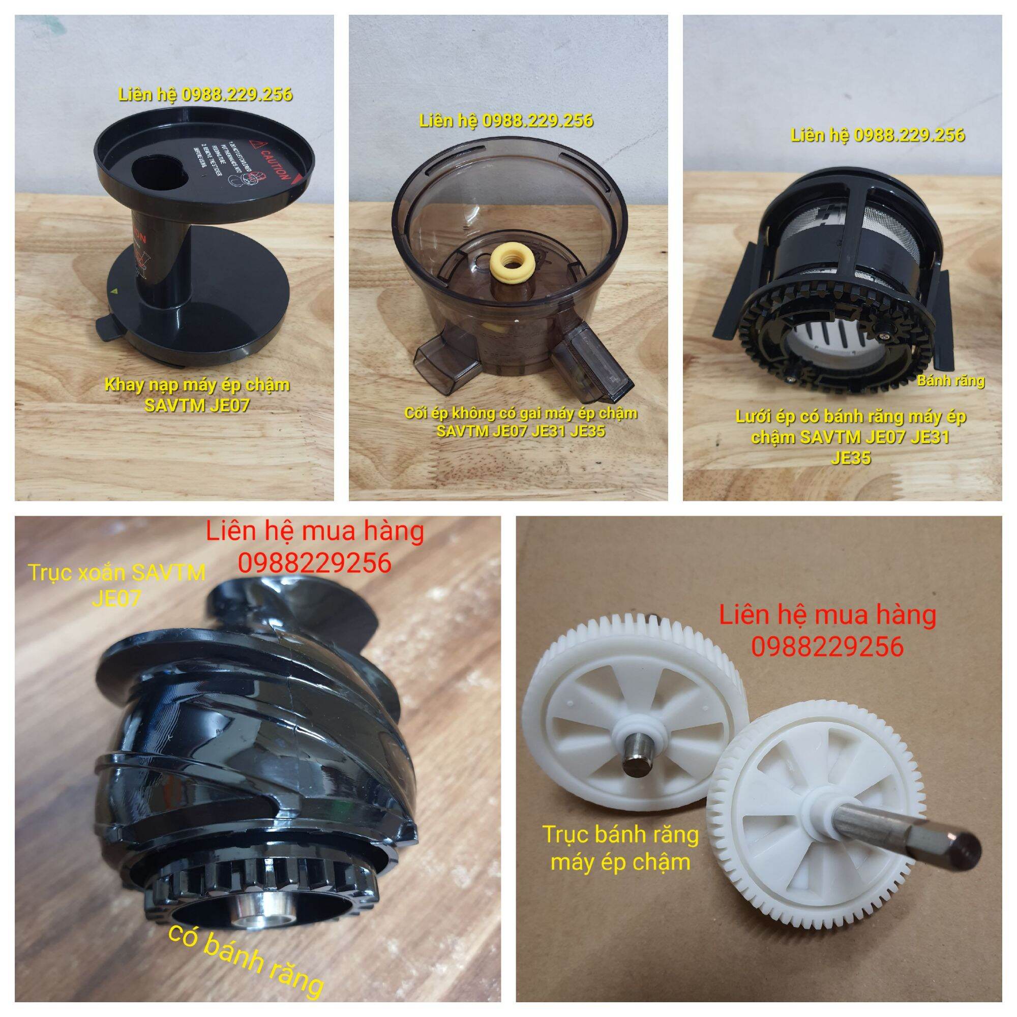 Linh kiện máy ép chậm savtm je07