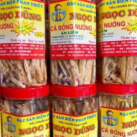 Cá Bống Biển Nướng