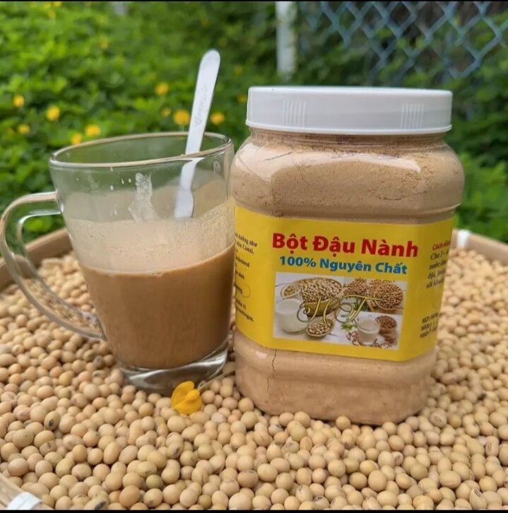 Combo 5 Hộp - Bột đậu nành rang xay nguyên chất ( 1 Hộp 500g )