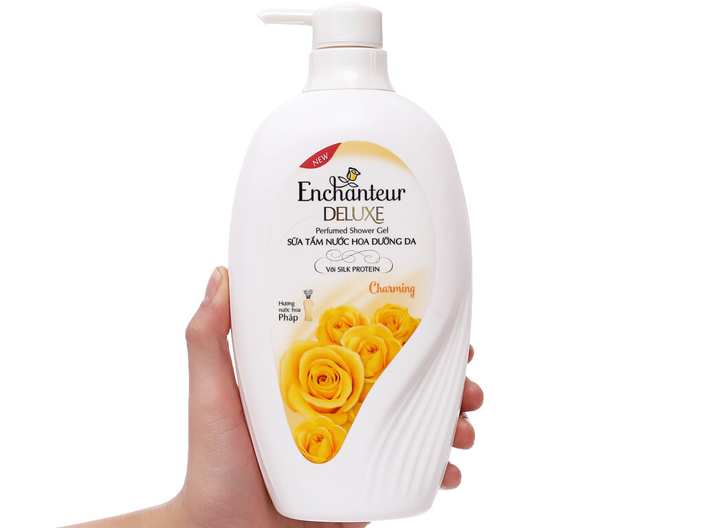 sữa tắm enchanteur charming 650g