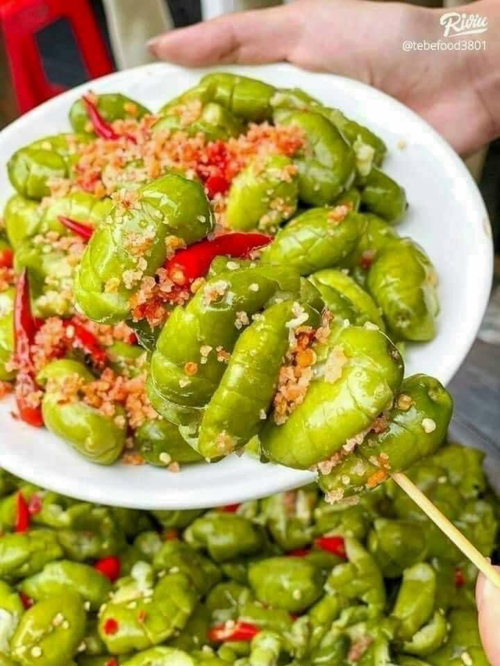 1kg CÀ NA đập dập chua ngọt (kèm muối ớt)