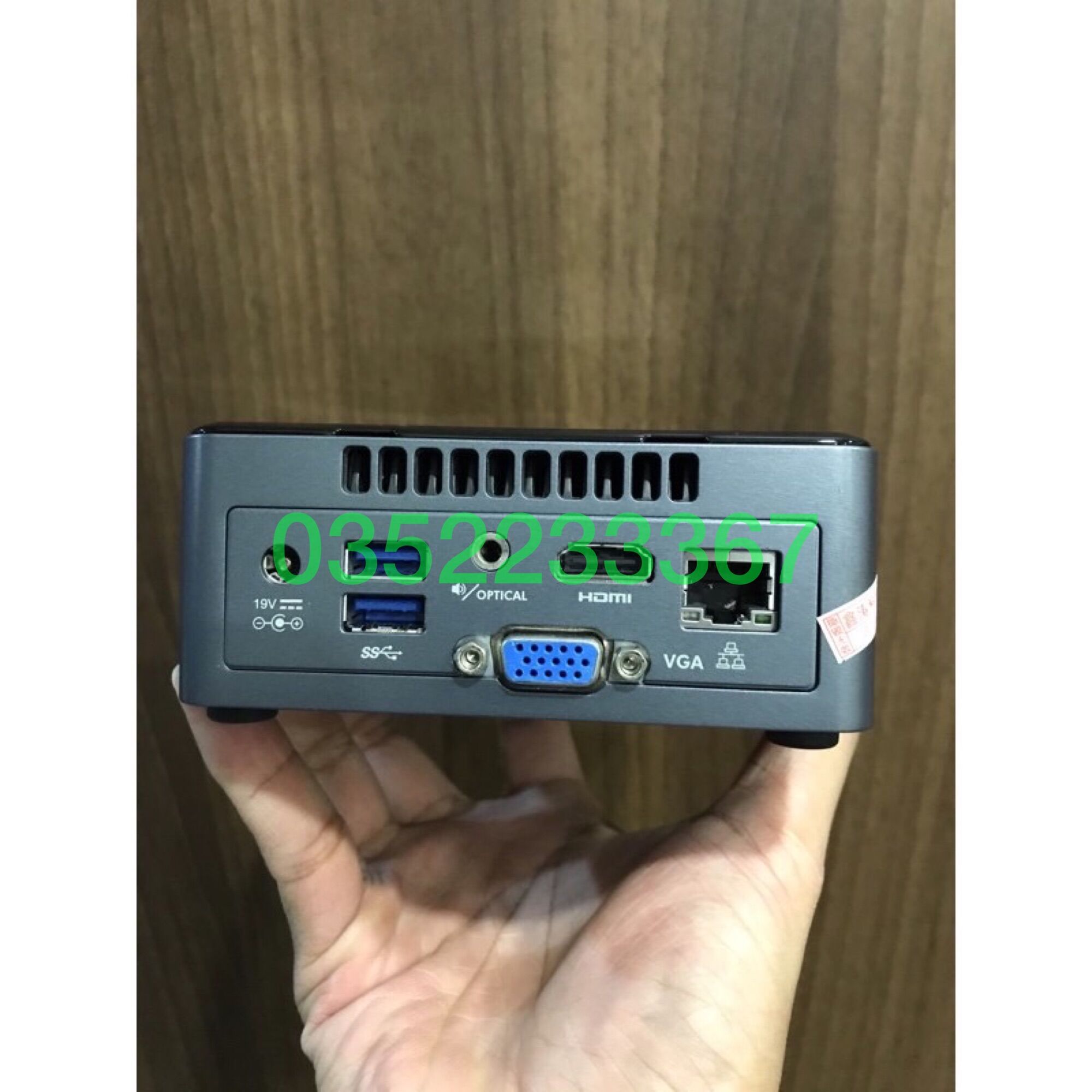 Intel NUC J3455, Ram 4G, SSD 120G, xem phim 4K