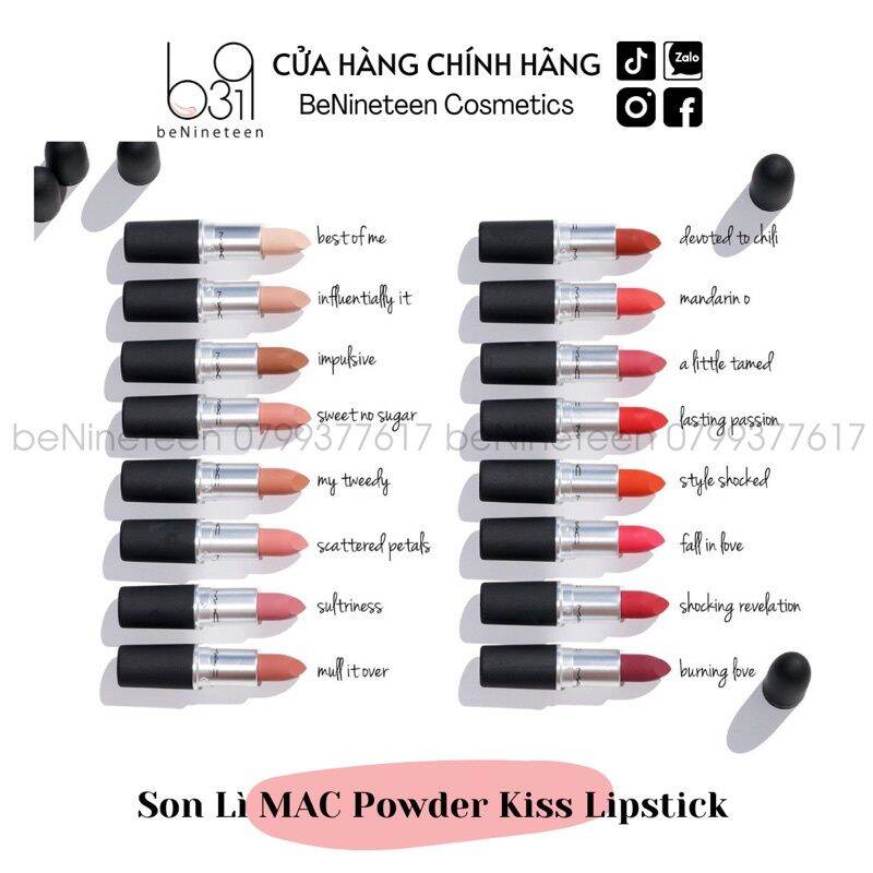 Son Lì M Powder Kiss Lipstick