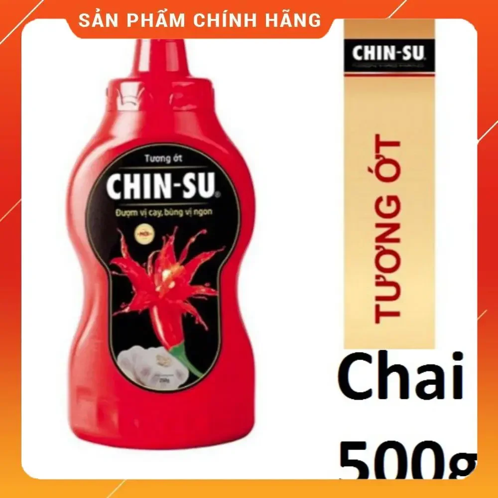 COMBO 3 TƯƠNG ỚT CHIN SU CHAI 500G