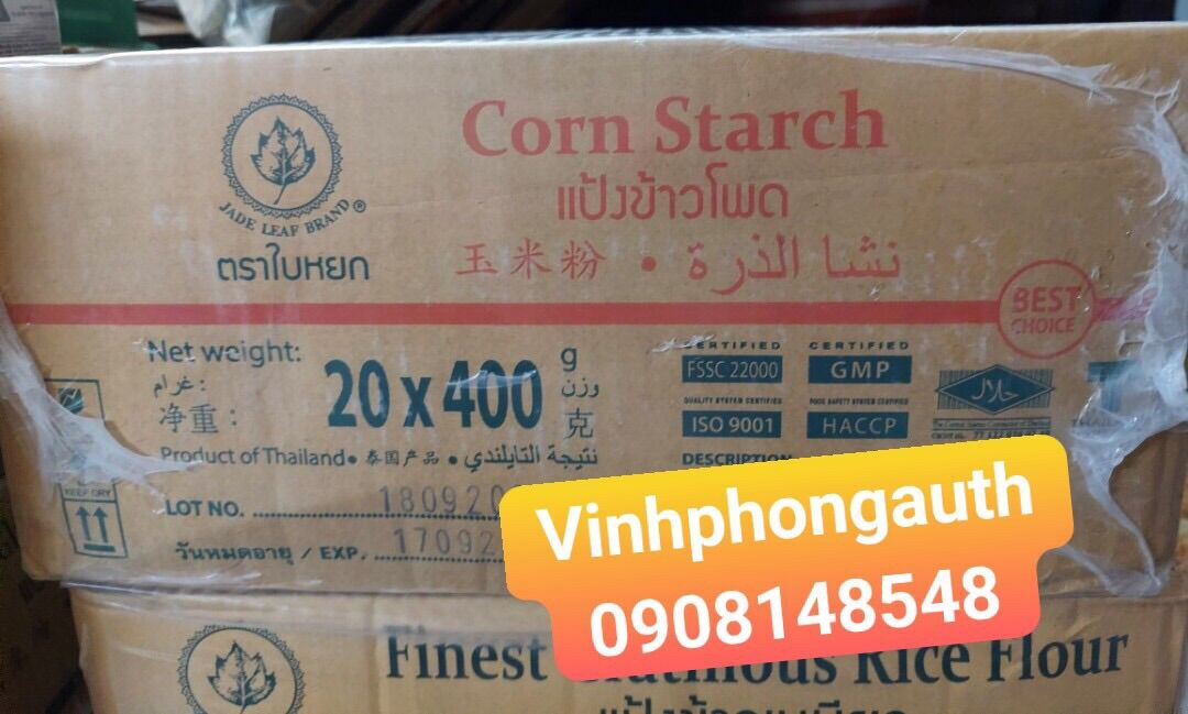 Tinh Bột Bắp (Ngô) Thái Lan 400gr